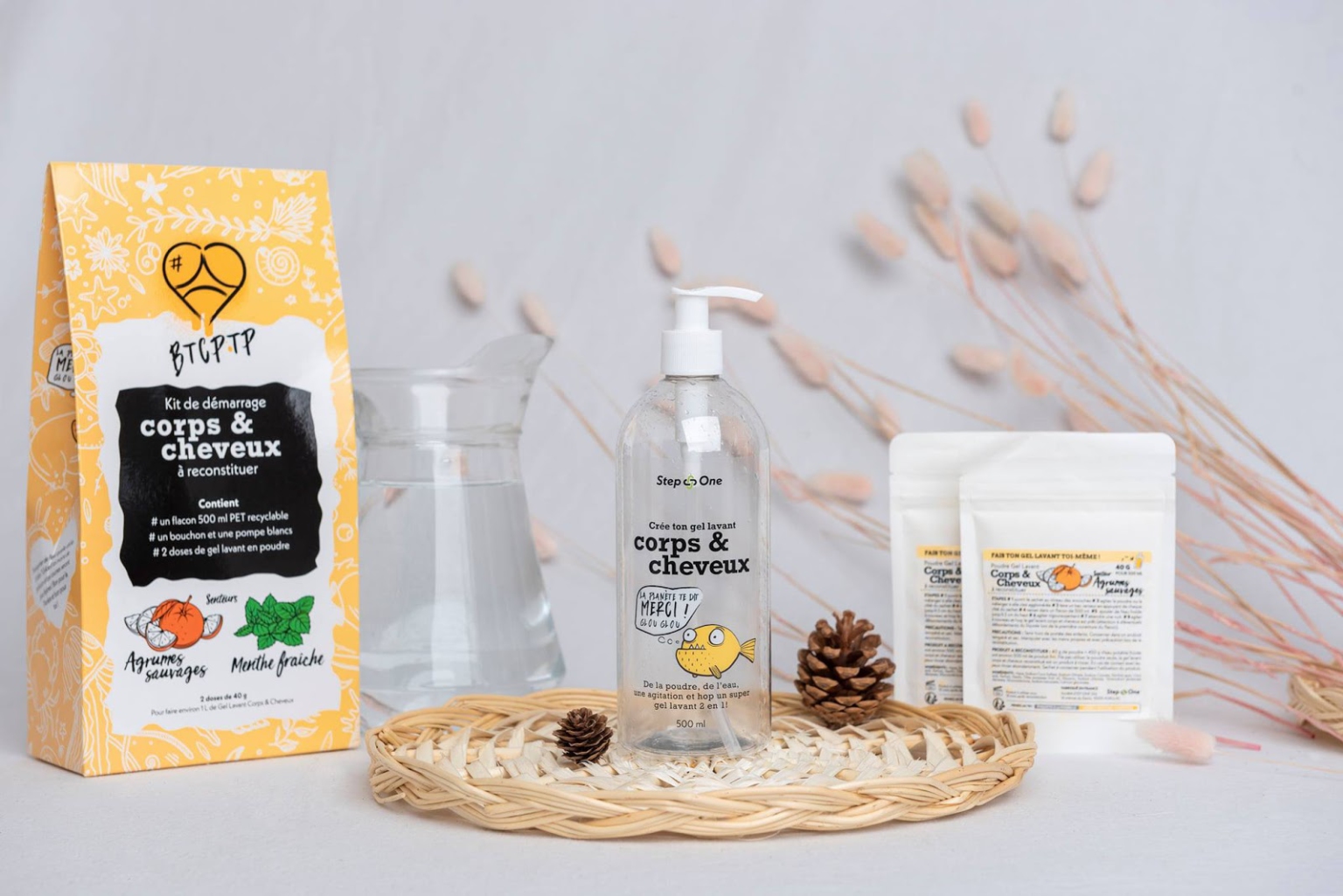 Les shampoing et gel douche à reconstituer soimême Les Petits Frenchies